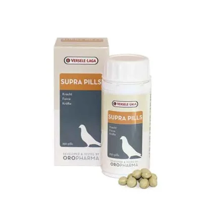 Supra Pills - Performance & Energy Booster for Racing Pigeons